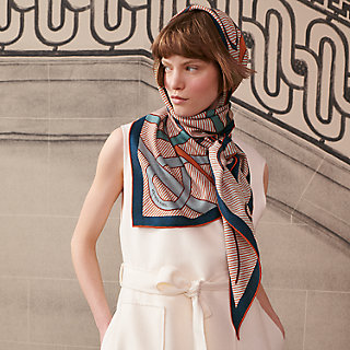 トライアングル ジェアン 《鞭・シュミーズ》 - オレンジ | Hermès